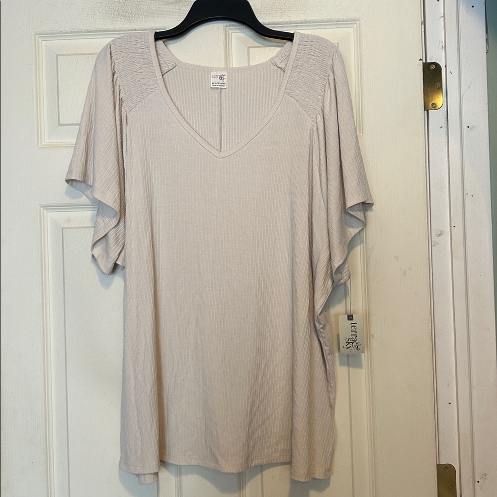 Terra & Sky Top Size 3X